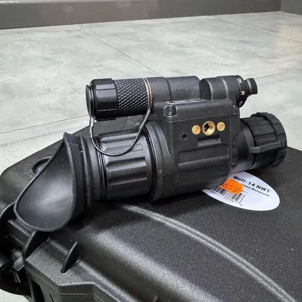 Монокуляр ночного видения AGM WOLF-14 NW1, белый люминофор, футляр 5784 фото. Лучшие цены!