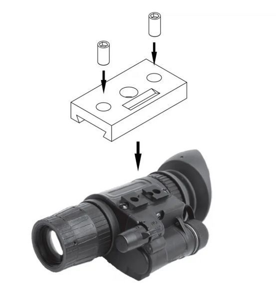 Adapter for NVD AGM, Dedal, ATN, Armasight, Archer
