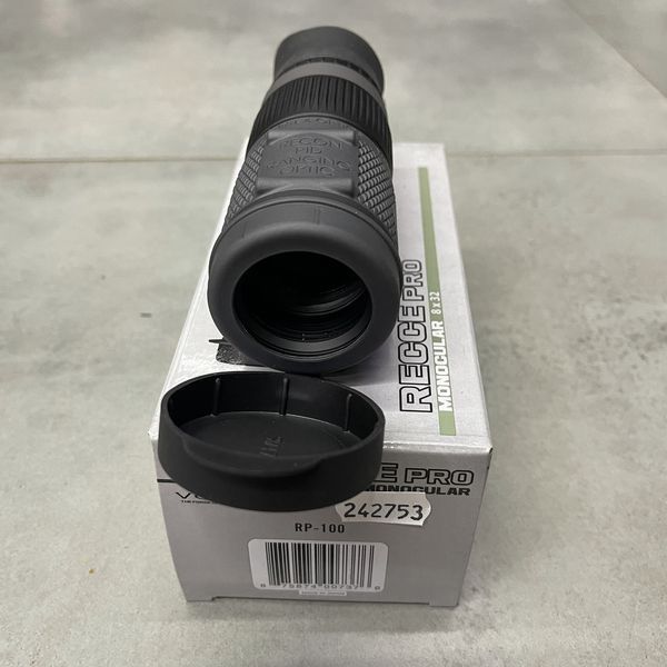Vortex Recce PRO HD 8x32 monocular with MRAD rangefinder reticle, protected all-weather all-weather monocular