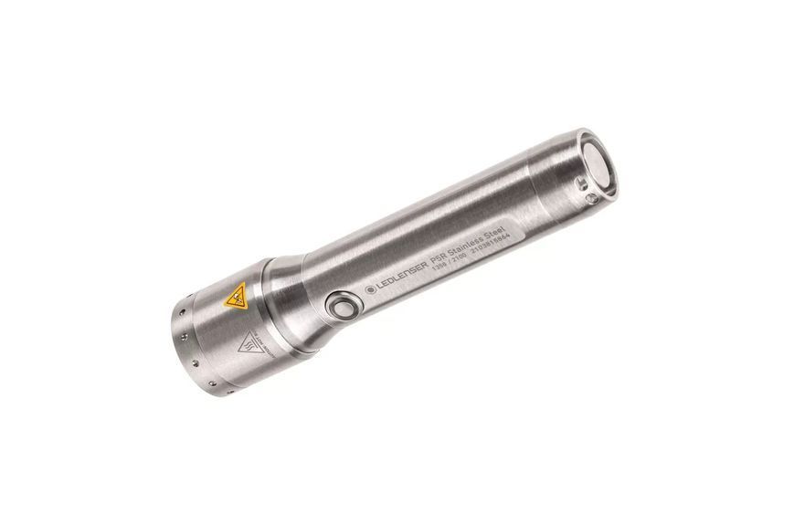 Ledlenser P5R Core and V8 Gift Set, Stainless Steel