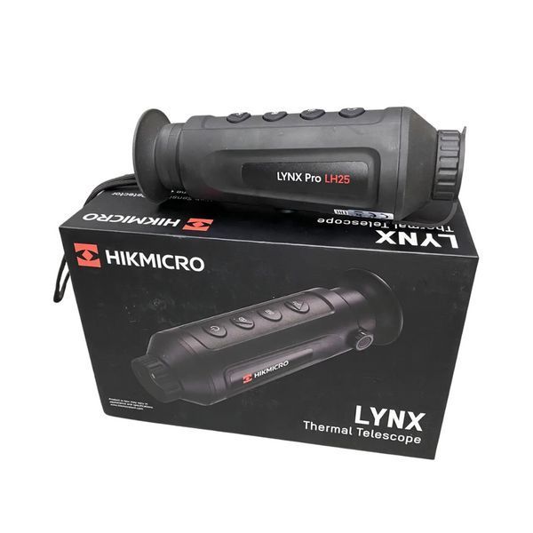 Тепловізійний монокуляр HIKVISION HikMicro Lynx Pro LH25 - 25XG, 384&times;288, 50 Гц, об'єктив 25 мм, LCOS 1280&times;960 0266 фото. Найкращі ціни!