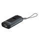 LedLenser K6R Gray Keychain Flashlight with Red Light Mode, Rechargeable, 400/200/20