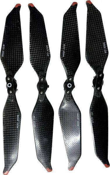 Low-Noise Carbon Propellers (Blades) for DJI Mavic 3 / 3 Cine 9453F / 3 Pro (4 pcs, reinforced)