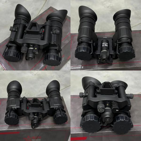 Бінокуляр нічного бачення AGM NVG-40 NL1, Gen2+, зелений фосфор, ПНВ із двома трубками 5777 фото. Найкращі ціни!