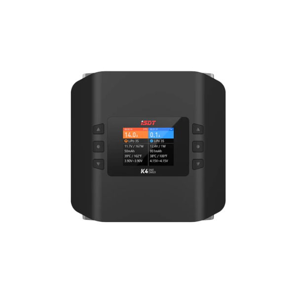Зарядний пристрій ISDT K4 AC/DC 600W x 2 Dual Channel Smart Charger 8132 фото. Найкращі ціни!