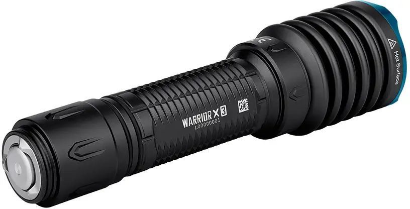 Olight Warrior X 3 Flashlight Black