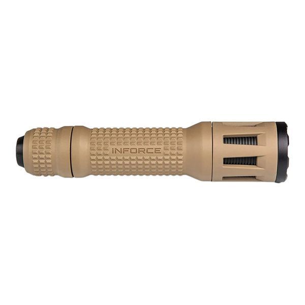 Ліхтарик INFORCE White Light Black Body Койот 5104 фото. Найкращі ціни!